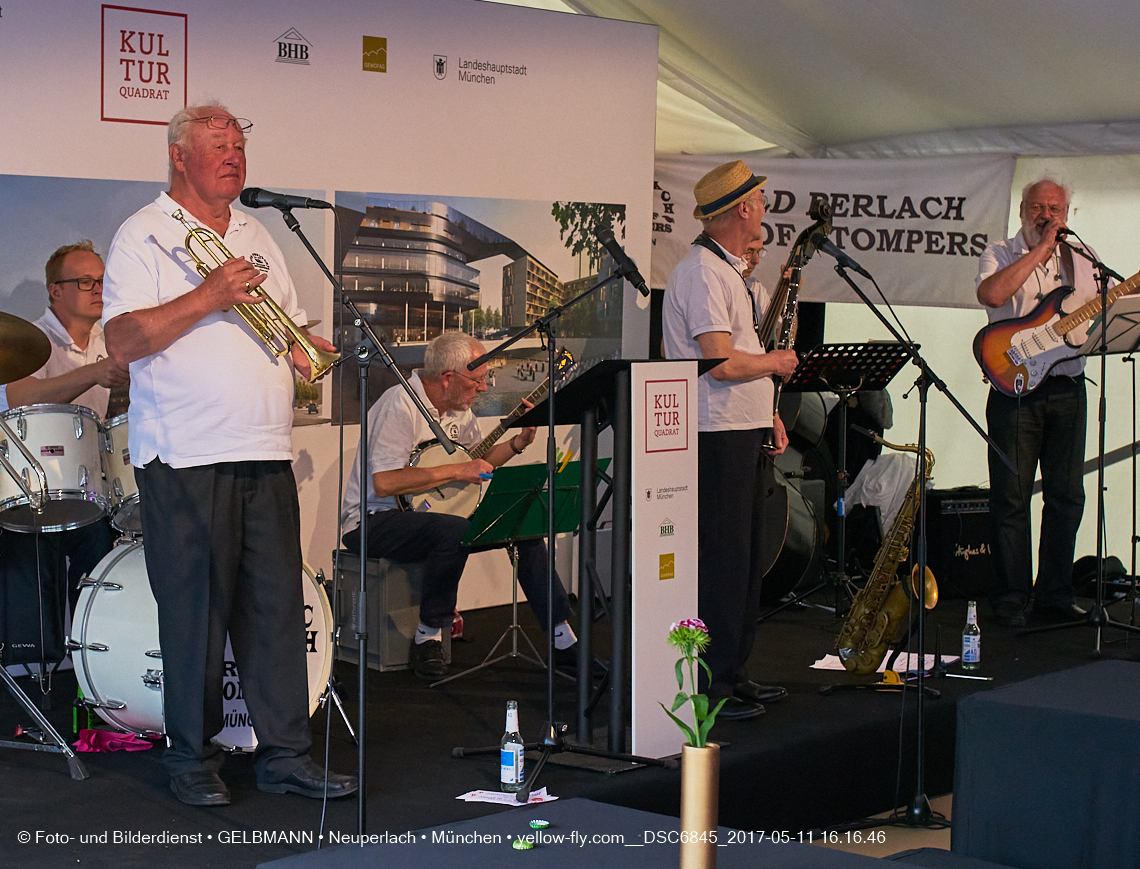 11. Mai 2017 - Grundsteinlegung für die LOGE und dem Kulturquadrat in Neuperlach